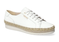 chaussure mephisto lacets valenta blanc